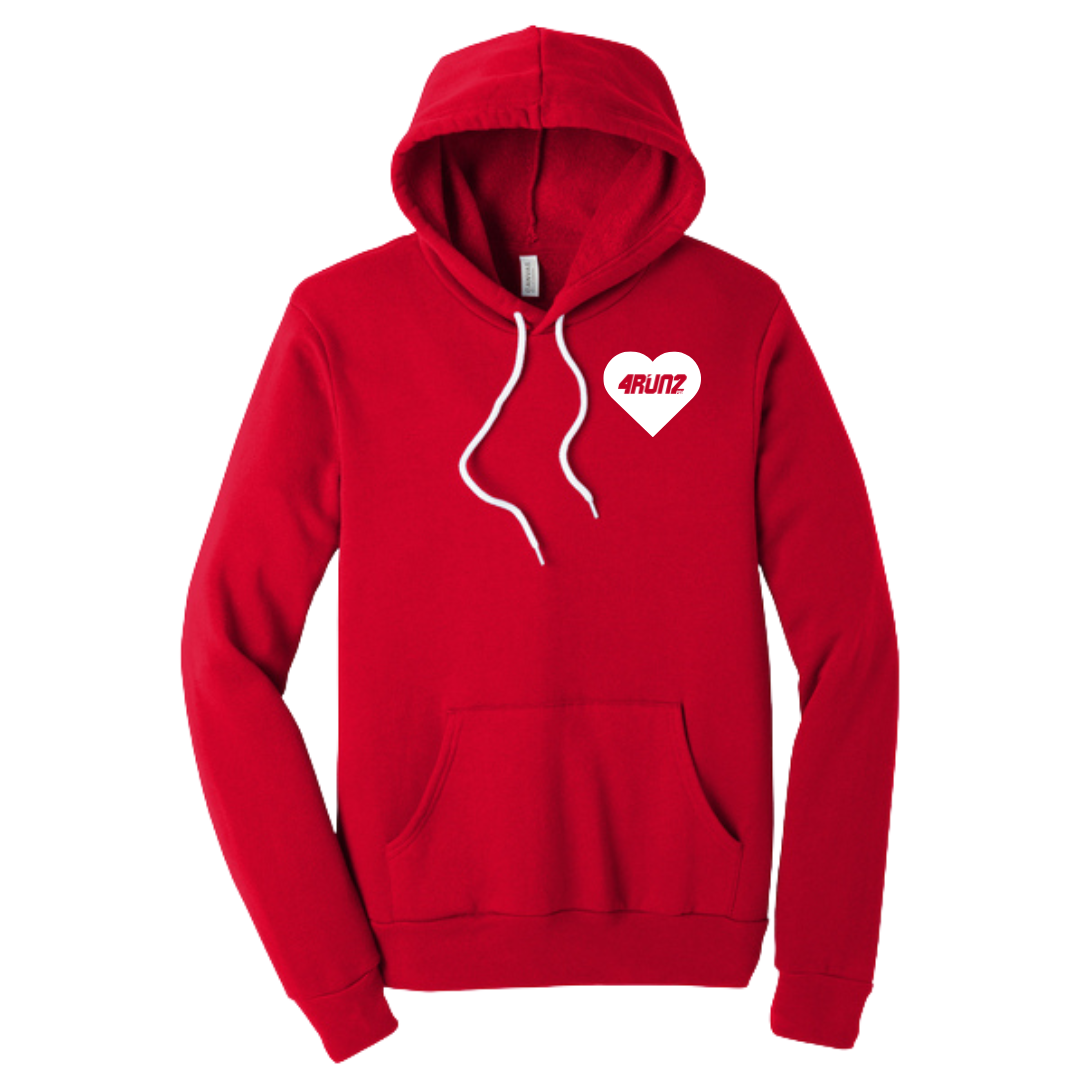 UNISEX 4RUN2 RUN LOVE HOODIE